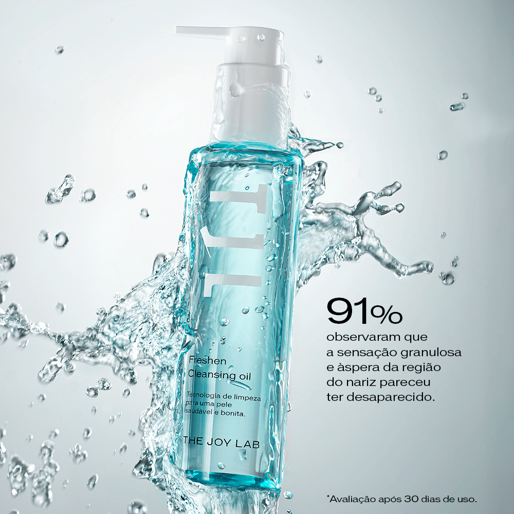 Cleansing Oil | Remoção de Cravos e Maquiagem - The Joy Lab